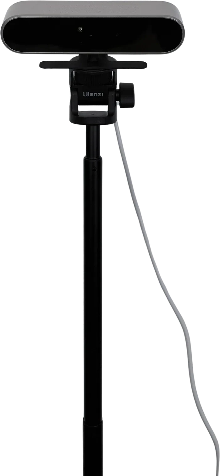 Idiag Checkup: 3D-Kamera Orbbec Astra 2 auf einem Stativ